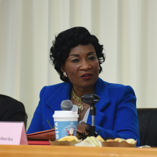 马拉维第一夫人格特鲁德·穆塔里卡率代表团来访我院