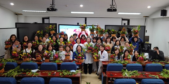 放射科分工会“三八”女神插花会