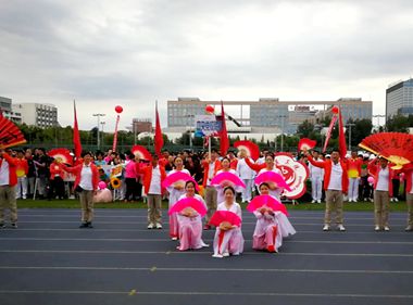 党校院区组队参加医院第37届运动会--获“风采奖”