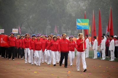 参加我院第29届运动会风采（2010年10月10日）