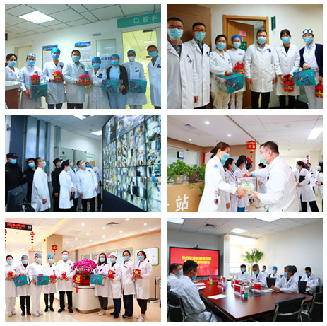 院领导进行节前行政查房、安全检查并慰问一线职工