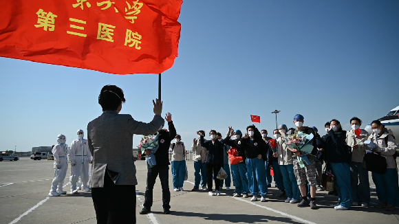北京大学第三医院援吉核酸检测国家医疗队