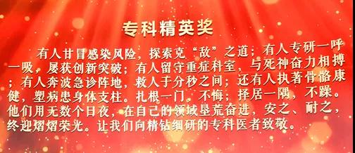 北医三院一个团队和五位专家荣获2020年“荣耀医者”