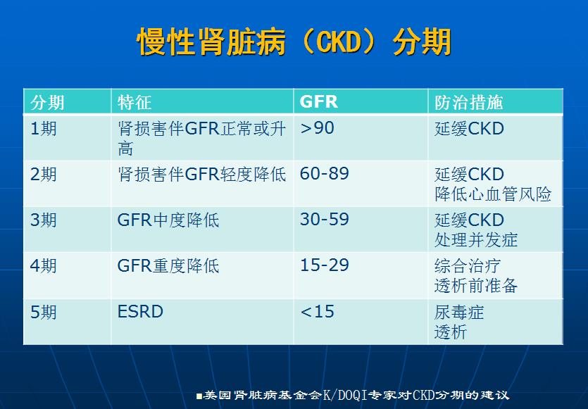 肾脏疾病的实验室检查及其临床应用