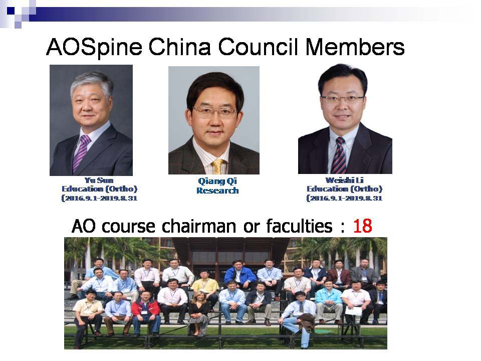 Introduction of Orthopaedic Department Peking University Third Hospital & AOASP Spine Center