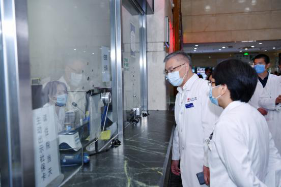 国庆、中秋前夕我院院领导行政查房