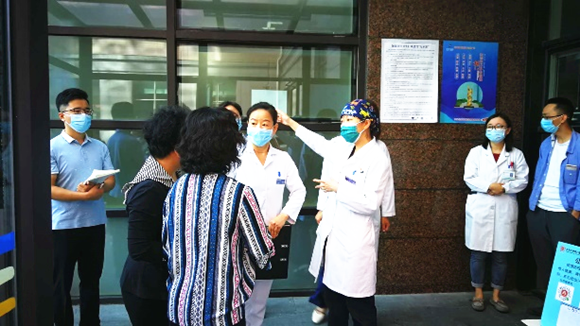 北京市儿科质控中心专家组到我院检查儿科发热门诊专项工作