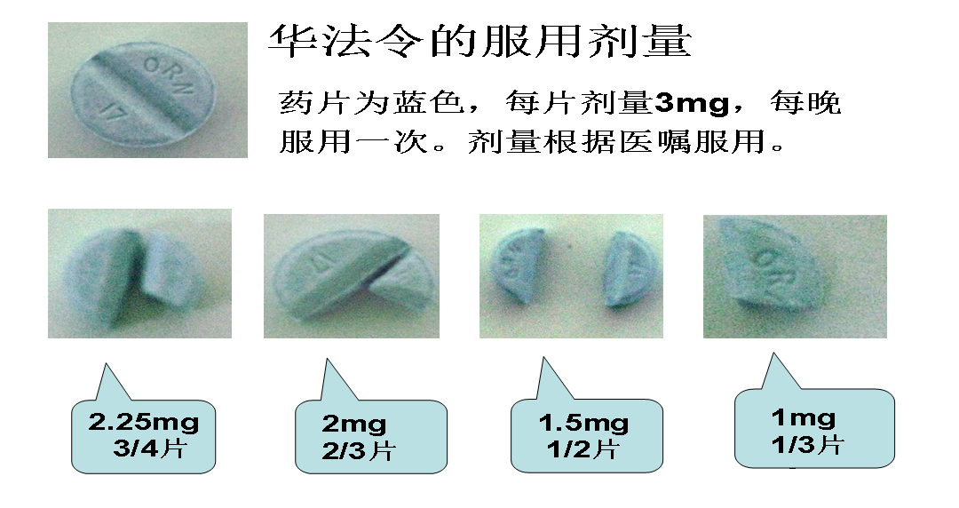 心脏瓣膜术后患者服用华法林抗凝治疗指导