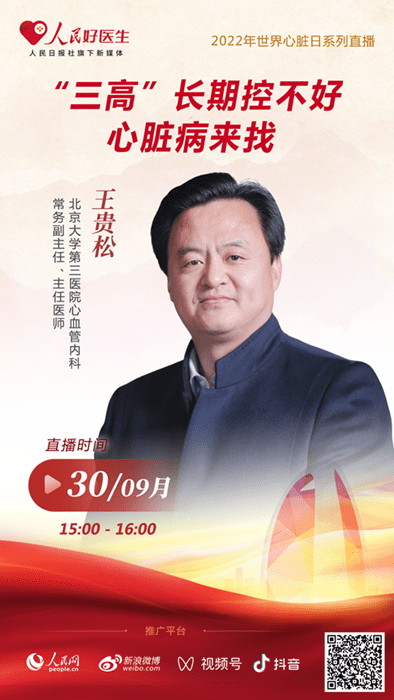 【人民好医生】“三高”长期控不好，心脏病来找
