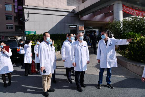 国庆、中秋前夕我院院领导行政查房