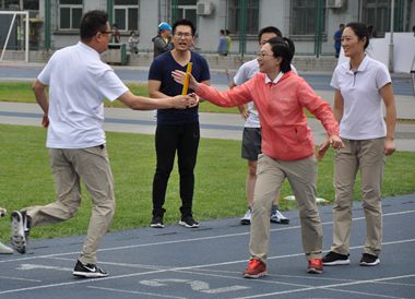 党校院区组队参加医院第37届运动会--获“风采奖”