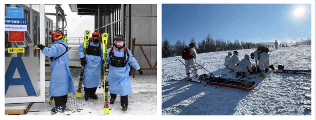 北京大学第三医院圆满完成2021年“相约北京”系列体育赛事滑雪医疗保障